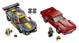 LEGO Chevrolet Corvette C8.R Race Car and 1969 Chevrolet Corvette (76903-1)