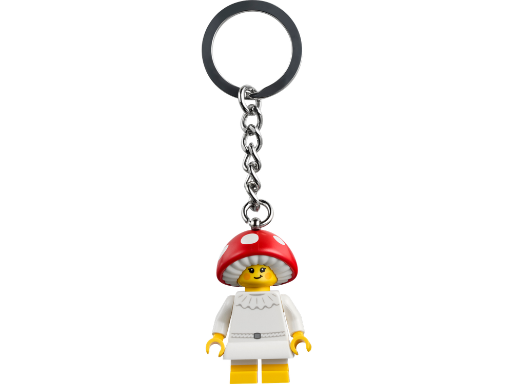 Mushroom Girl Key Chain