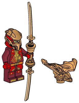 LEGO Kai with Golden Dragon (892507-1)
