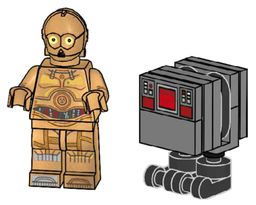 LEGO C-3PO and Gonk Droid (912310-1)