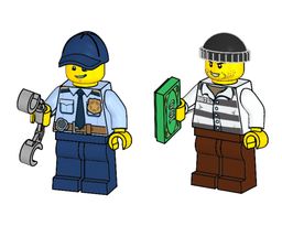 LEGO Policeman and Robber (952016-1)