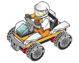 LEGO Stuntman with Quad (952108-1)