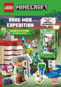 Minecraft: Rare Mob Expedition: Search & Find Sticker Activity