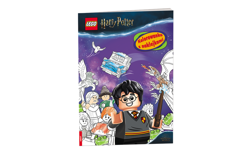 Harry Potter: Kolorowanka z Naklejkami