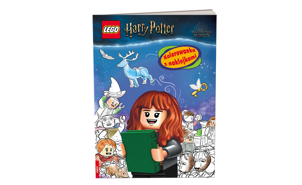 Harry Potter: Kolorowanka z Naklejkami