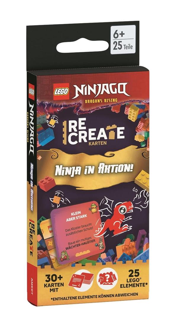 Ninjago: Dragons Rising: ReCreate Activity Cards: Ninja in Action
