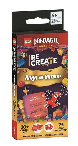 Ninjago: Dragons Rising: ReCreate Activity Cards: Ninja in Action