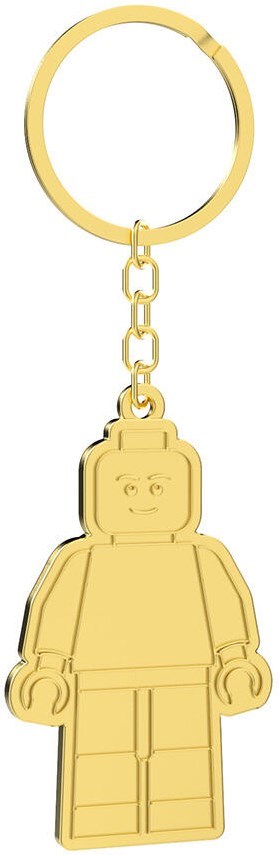 Dad Gold Keychain