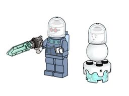 LEGO Mr. Freeze & Snowman (L0002270-1)