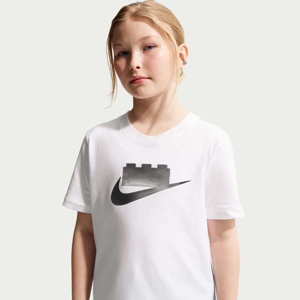 Nike x LEGO Collection Big Kids' T-Shirt - White