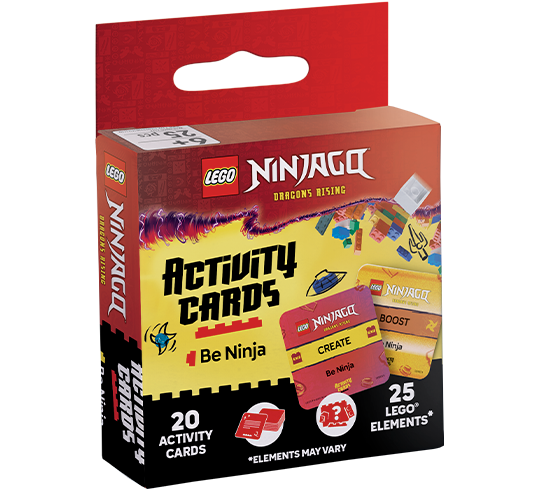 Ninjago: Dragons Rising: Activity Cards: Be Ninja