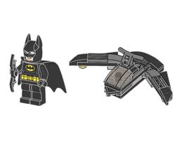 LEGO Batman and Batjet (212326-1)