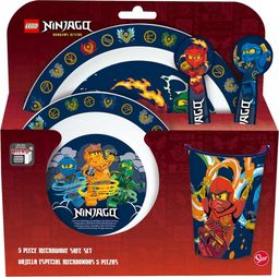Ninjago: Dragons Rising 5 Piece Microwave Safe Set