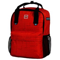 Brick Dots Red Explorer Backpack