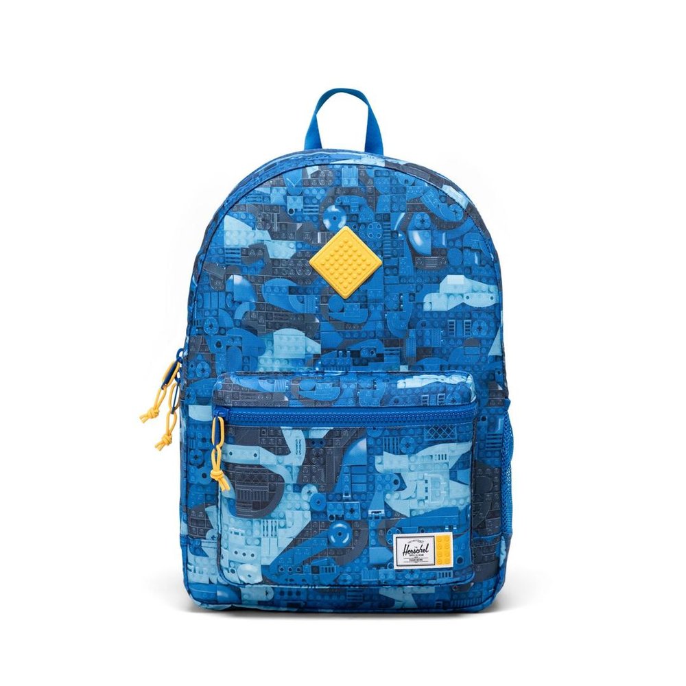 Herschel Heritage Youth Backpack - Abstract Bricks Blue