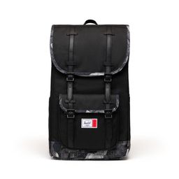 Herschel Little America Backpack - Abstract Bricks Black