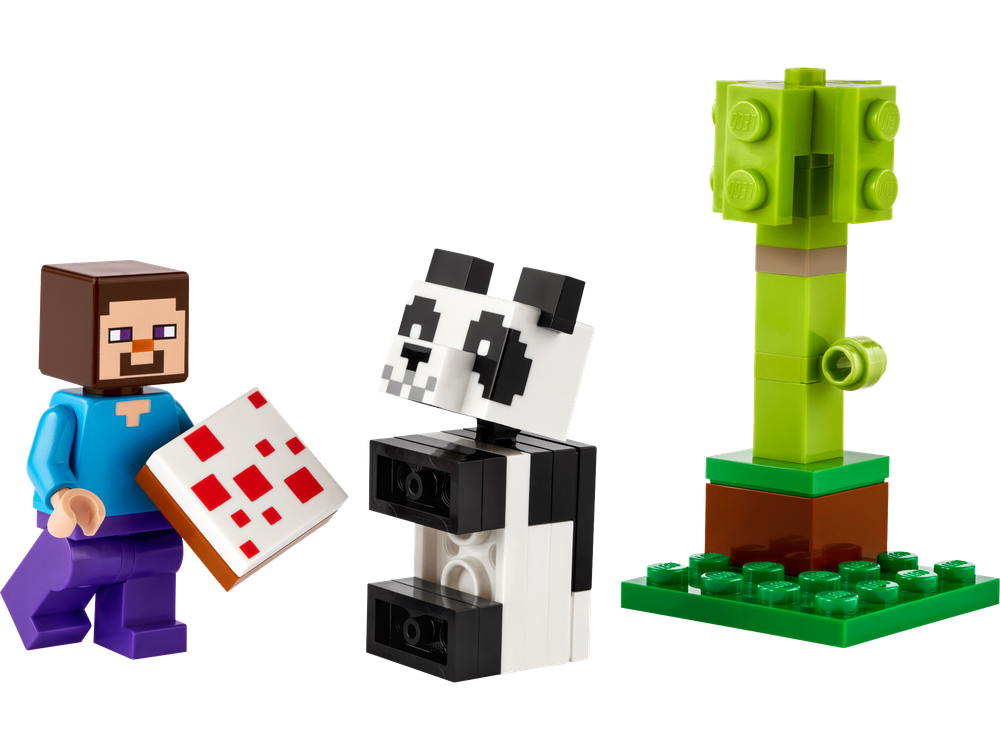 Steve and Baby Panda