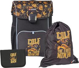 Ninjago Cole Backpack with Gym Bag and Pencil Case