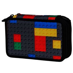Colourful Bricks 3-Layer Pencil Case