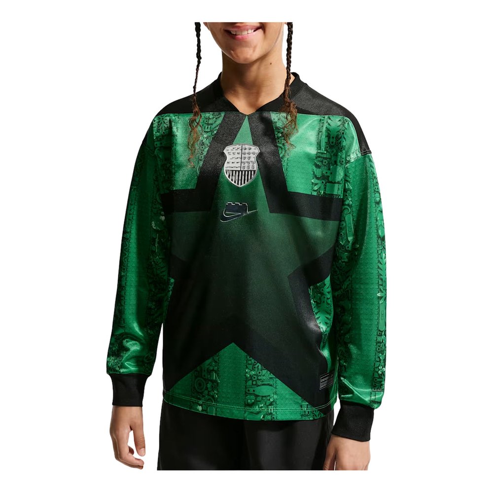 Nike x LEGO Collection Big Kids' Goalkeeper Jersey - Black