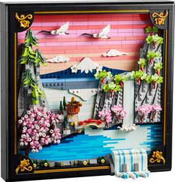 Japanese Cherry Blossom Landscape