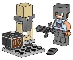 LEGO Smith with Smithing Table, Netherite Armor and Armor Stand (L0002250-1)