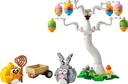 Easter Bunny and Chick Egg Hunt