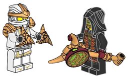 LEGO Zane and Loyalist Leader (L0002216-1)