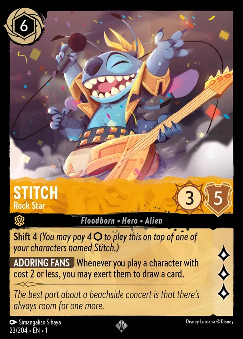 Stitch - Rock Star