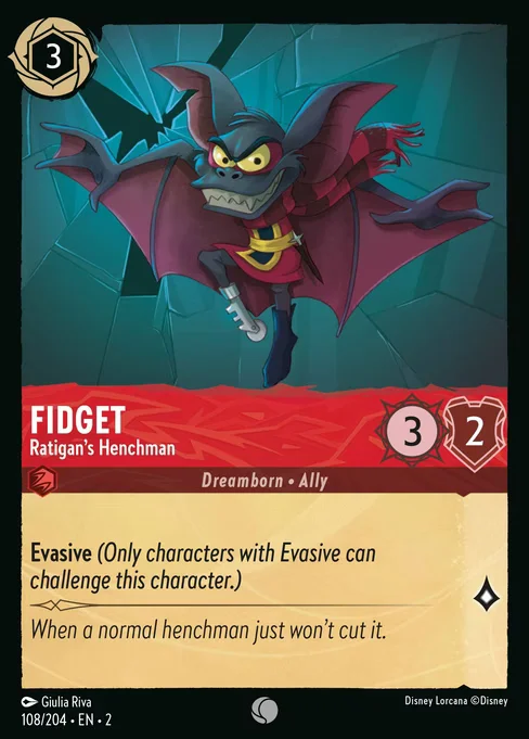 Fidget - Ratigan's Henchman