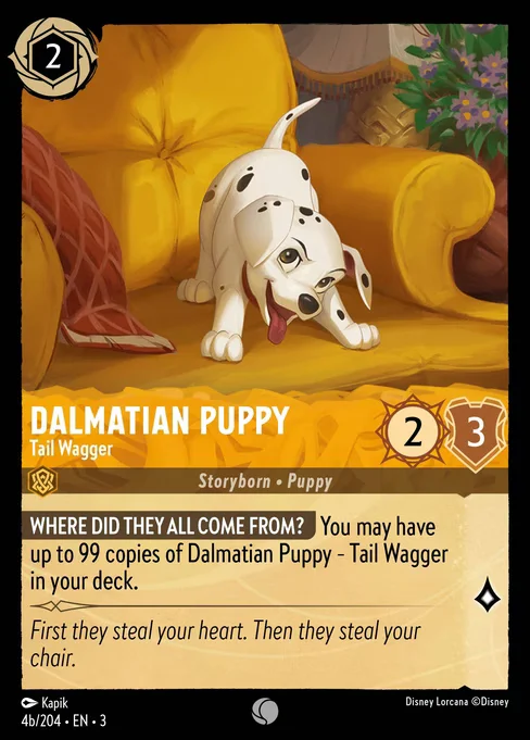 Dalmatian Puppy - Tail Wagger