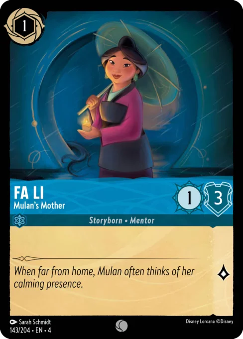 Fa Li - Mulan’s Mother