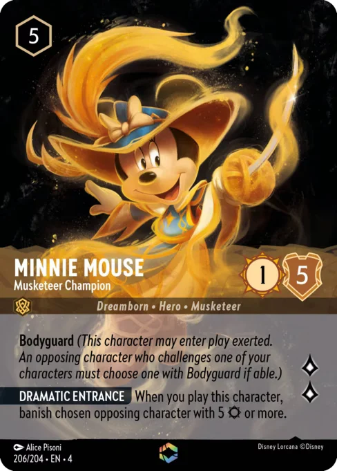 Minnie Mouse - Musketeer Champion