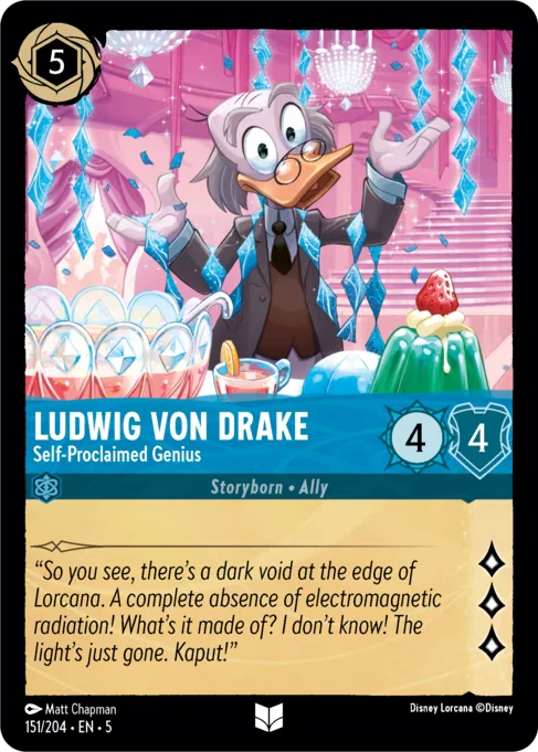 Ludwig von Drake - Self-Proclaimed Genius