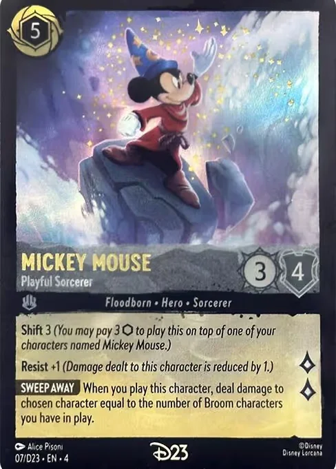 Mickey Mouse - Playful Sorcerer