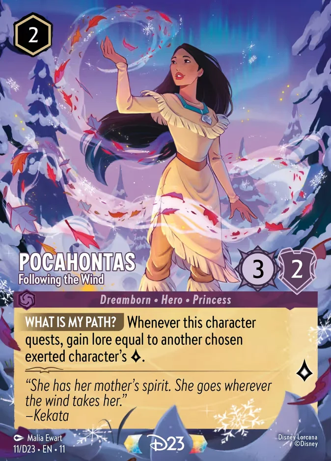 Pocahontas - Following the Wind