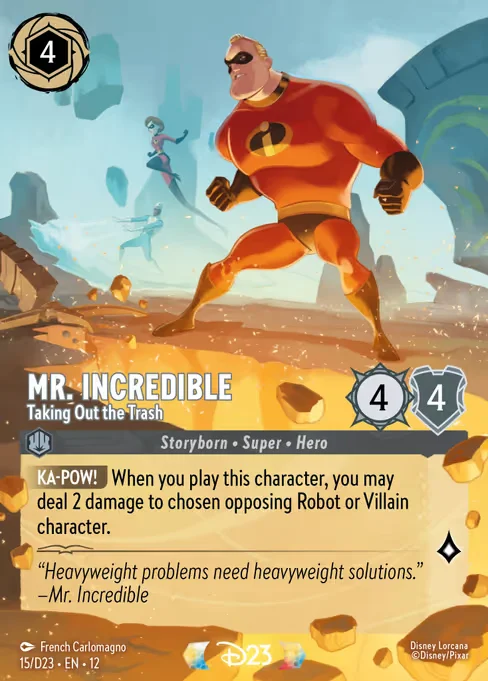 Mr. Incredible - Taking Out the Trash