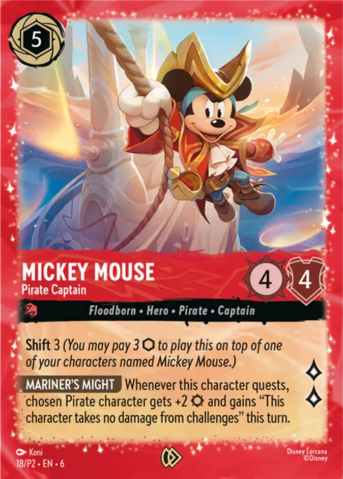 Mickey Mouse - Pirate Captain