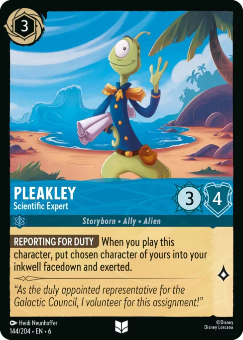 Pleakley - Scientific Expert