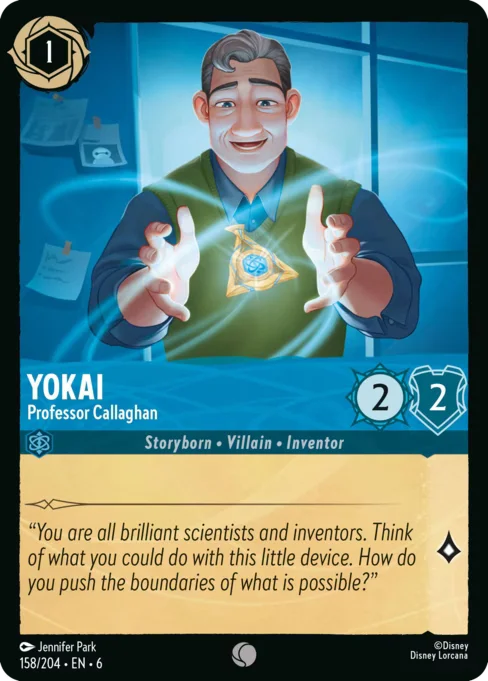 Yokai - Professor Callaghan