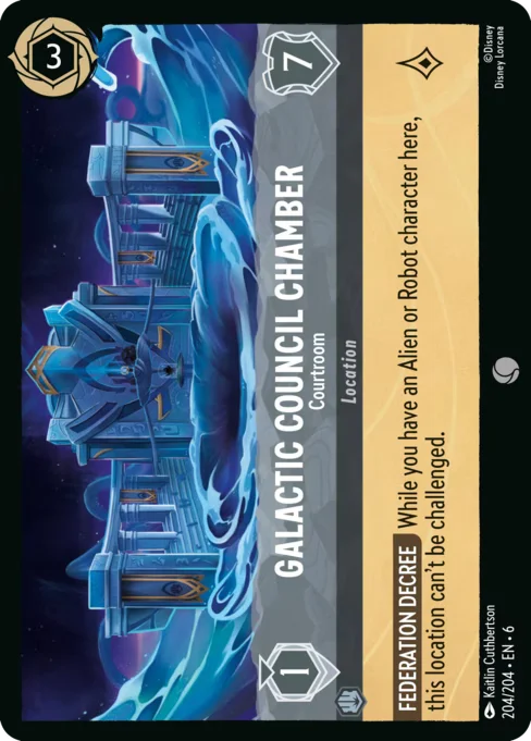 Galactic Council Chamber - Courtroom