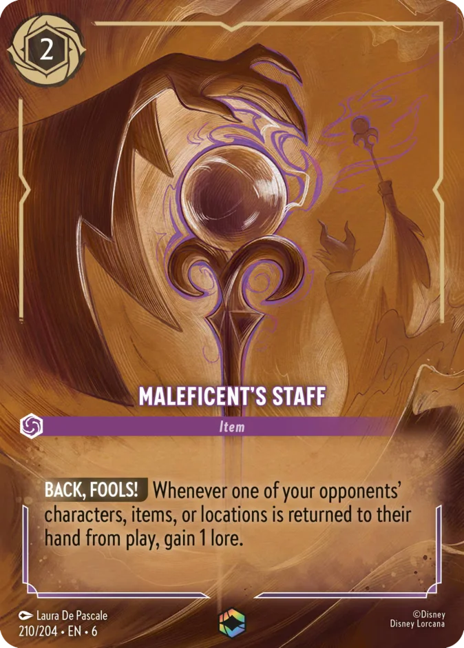 Maleficent's Staff