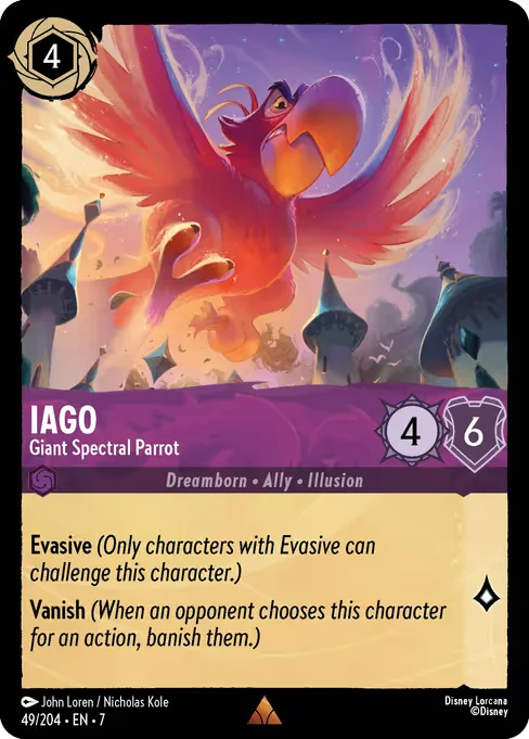 Iago - Giant Spectral Parrot
