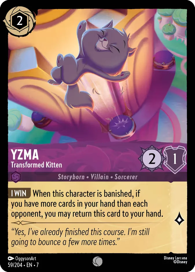 Yzma - Transformed Kitten
