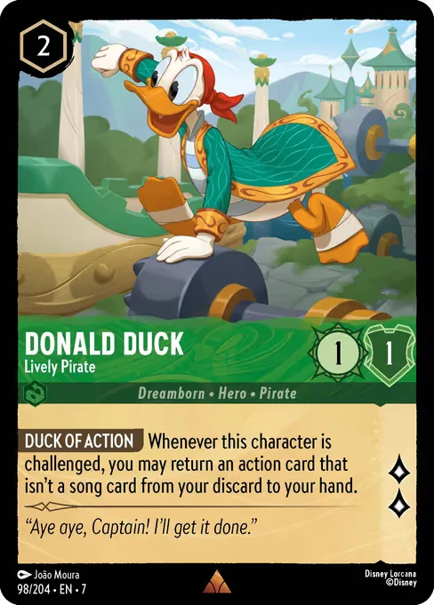 Donald Duck - Lively Pirate
