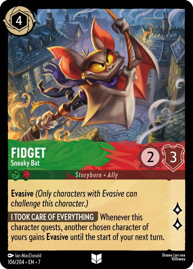 Fidget - Sneaky Bat
