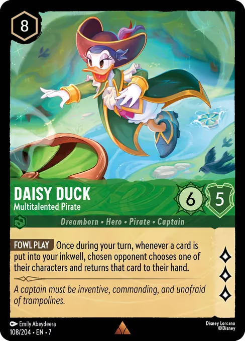 Daisy Duck - Multitalented Pirate