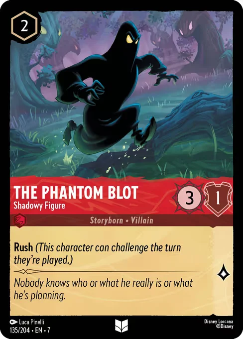 The Phantom Blot - Shadowy Figure