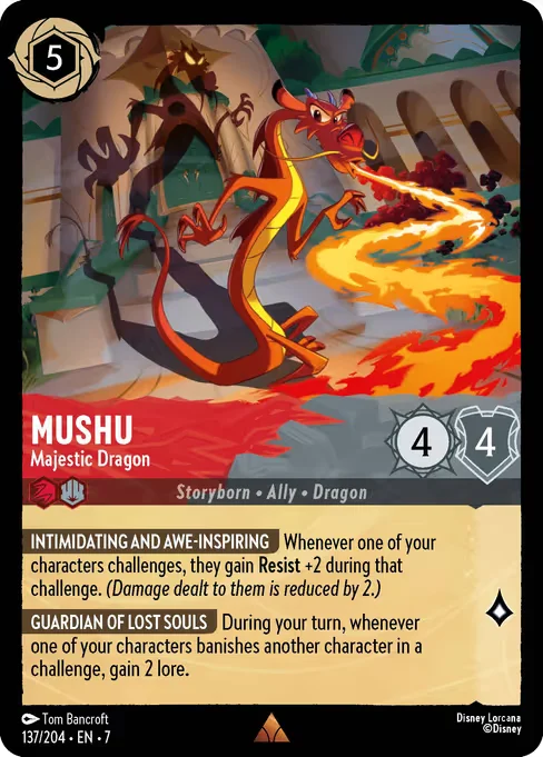 Mushu - Majestic Dragon