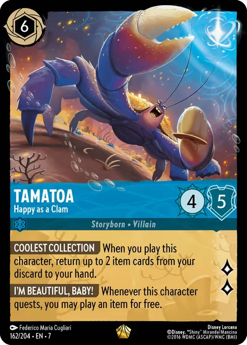 Tamatoa - Happy as a Clam